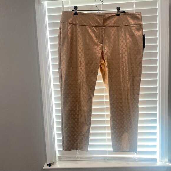 Alfani Ankle Tummy Control Rose Shimmer 16 - Picture 1 of 13